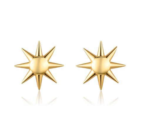 S925 Sterling Silver Statement Earrings With A Radiant Standout Vibe