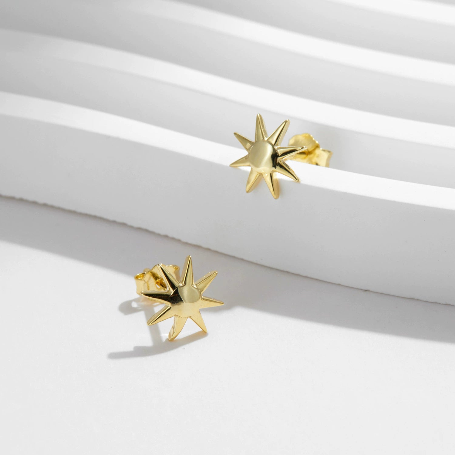 S925 Sterling Silver Statement Earrings With A Radiant Standout Vibe