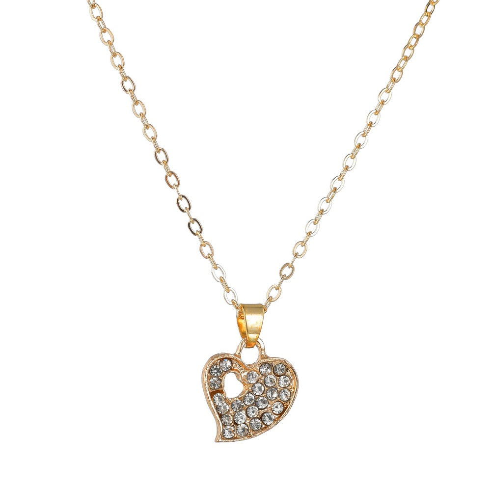 Love Jewelry Set for Women – Elegant Matching Necklace and Earrings Gift