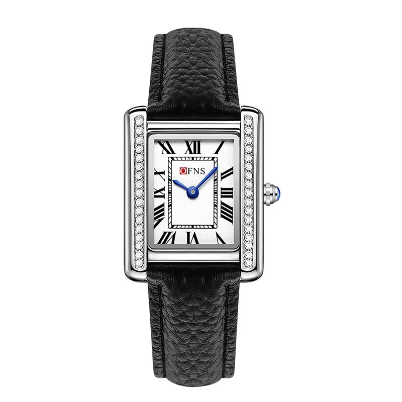 Diamond Inlaid Quartz Watch