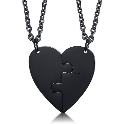 Personalized Heart Shaped Name Necklace – Custom Engraved Gift for Women