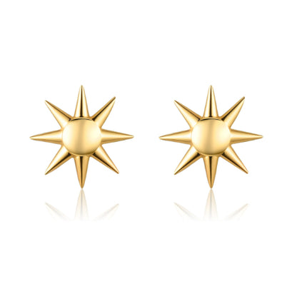 S925 Sterling Silver Statement Earrings With A Radiant Standout Vibe