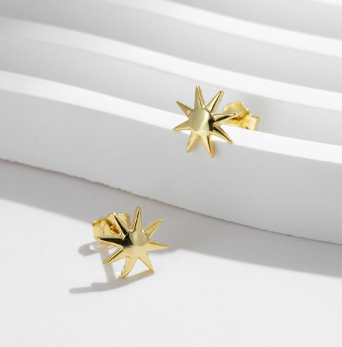 S925 Sterling Silver Statement Earrings With A Radiant Standout Vibe