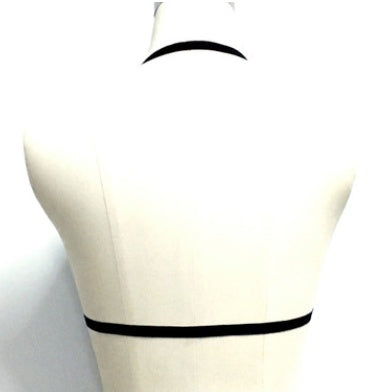 Slim Fit Black Harness – Adjustable Fashion Streetwear Accessory