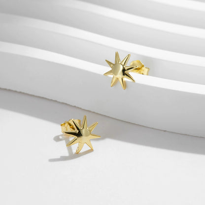 S925 Sterling Silver Statement Earrings With A Radiant Standout Vibe