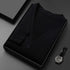 Men’s Knitted Cardigan V-Neck Sweater Coat Stylish Comfort